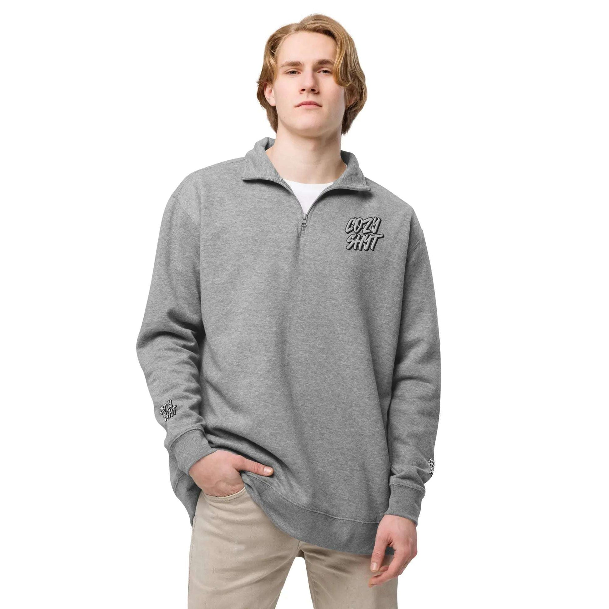 Cozy Fleece Pullover Sweater - Digistudio