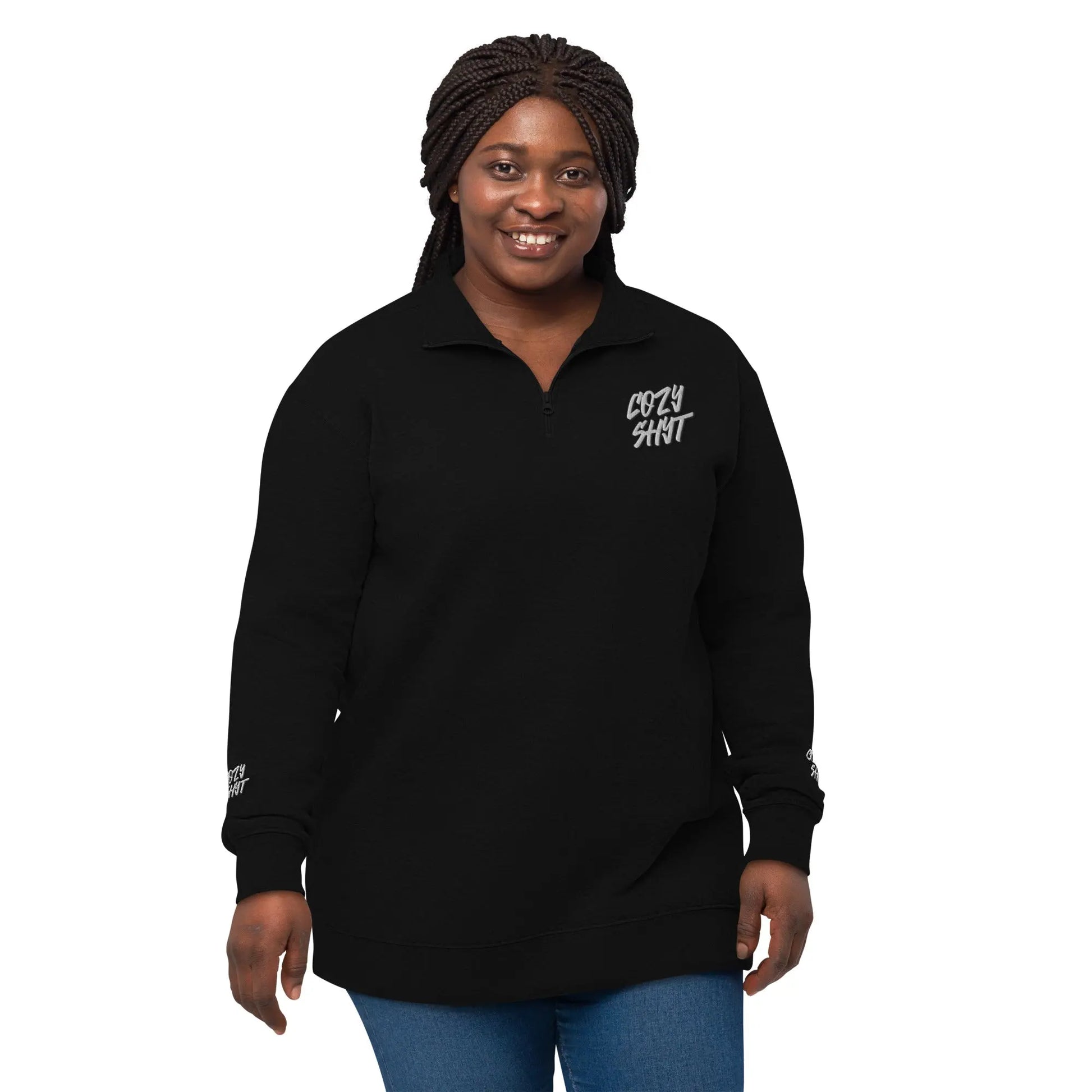 Cozy Fleece Pullover Sweater - Digistudio