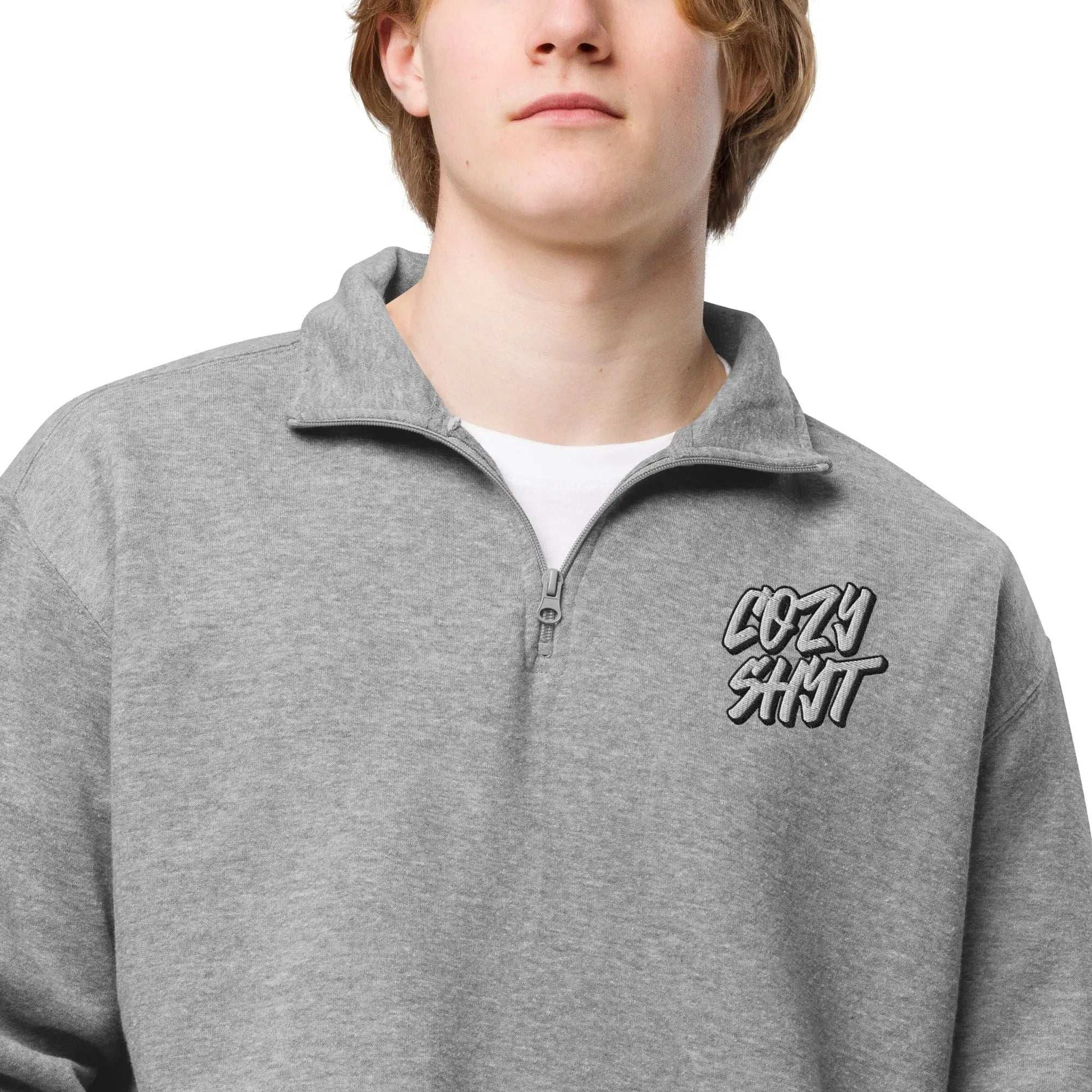Cozy Fleece Pullover Sweater - Digistudio